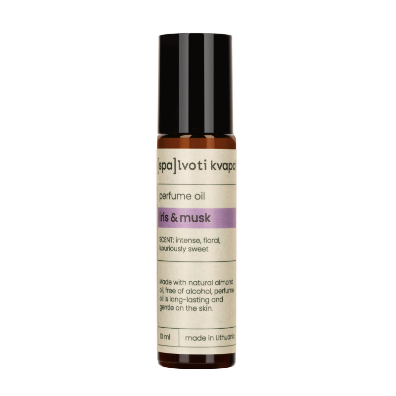 Aliejiniai kvepalai SPALVOTI KVAPAI Iris&Musk, 10ml