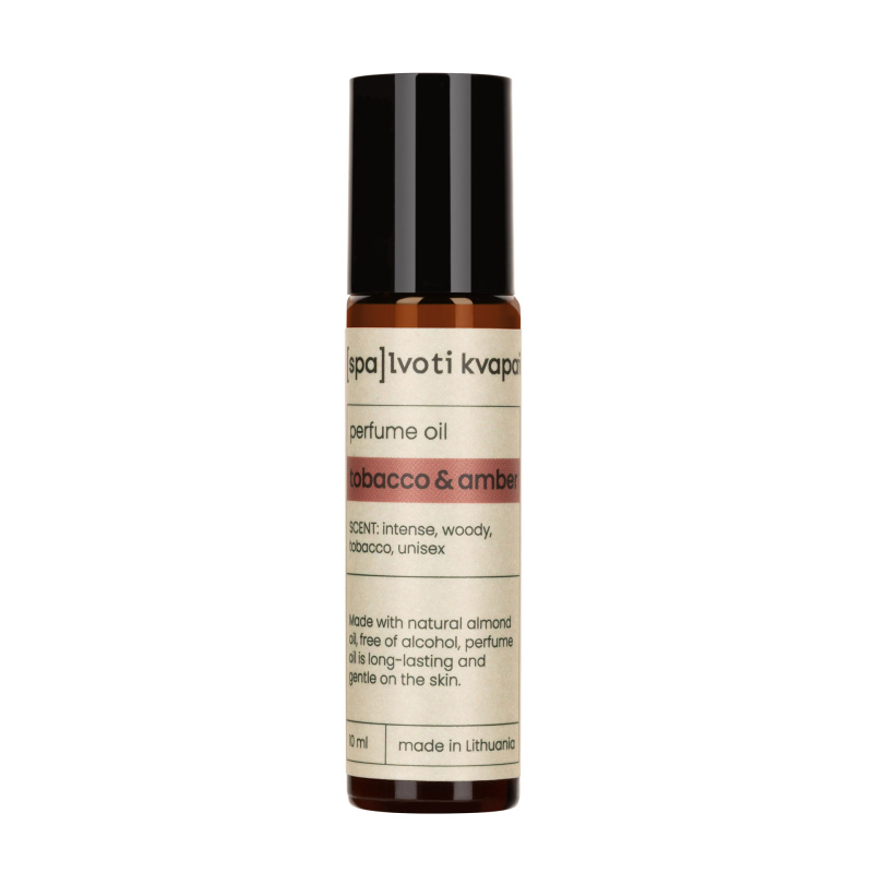 Perfume oil Tobacco & Amber, 10ml