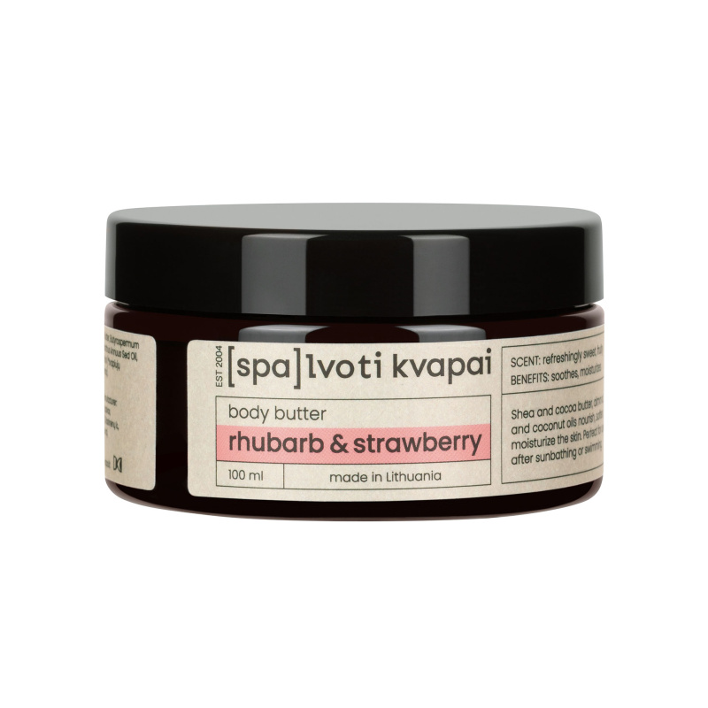 Vartalovoi SPALVOTI KVAPAI Rhubarb&Strawberry, 100ml