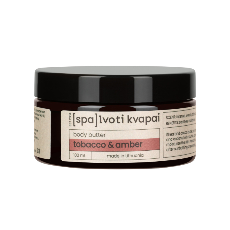 Vartalovoi SPALVOTI KVAPAI Tobacco&Amber, 100ml