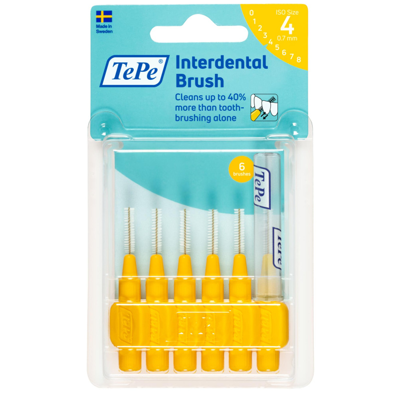 TePe Interdentaalharjad 0.7mm N6, blister
