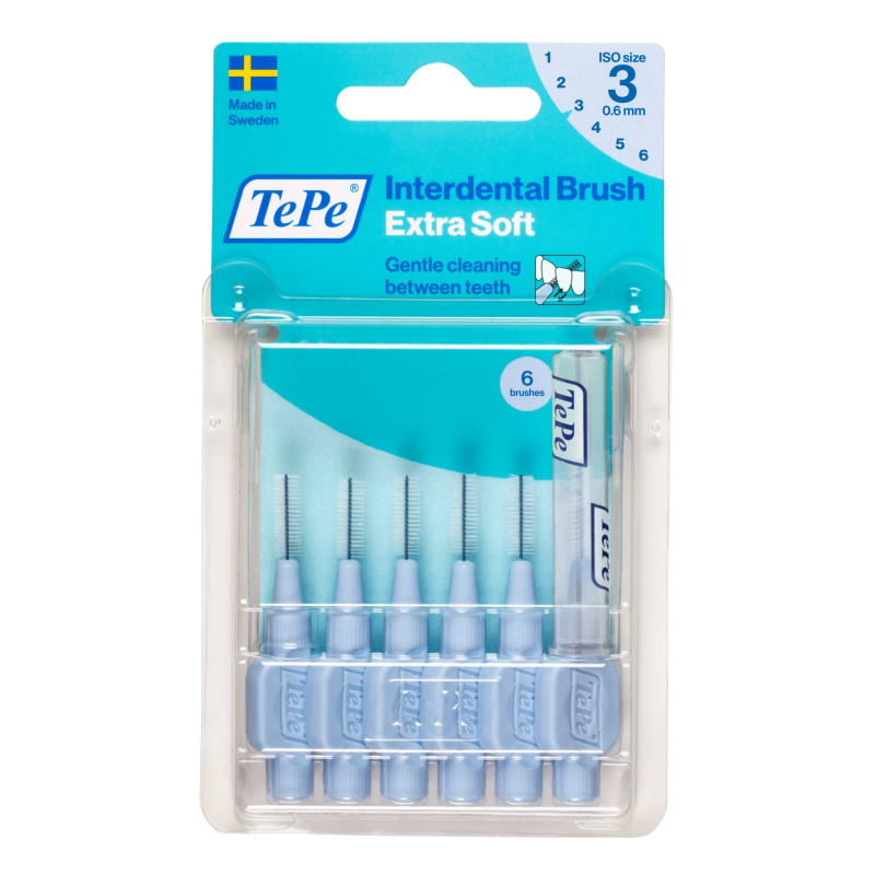 TePe Interdentaalharjad 0.6mm N6 x-soft