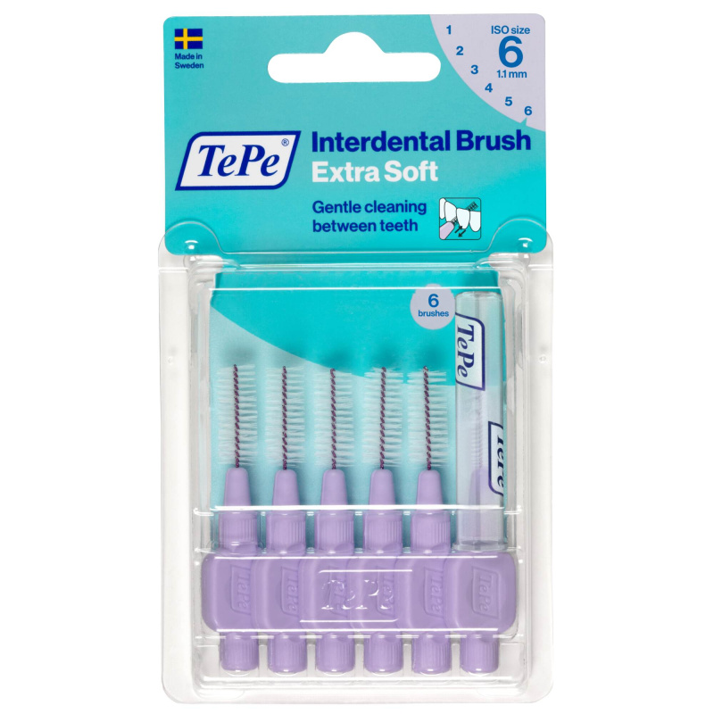 TePe Interdentaalharjad 1.1mm N6 x-soft