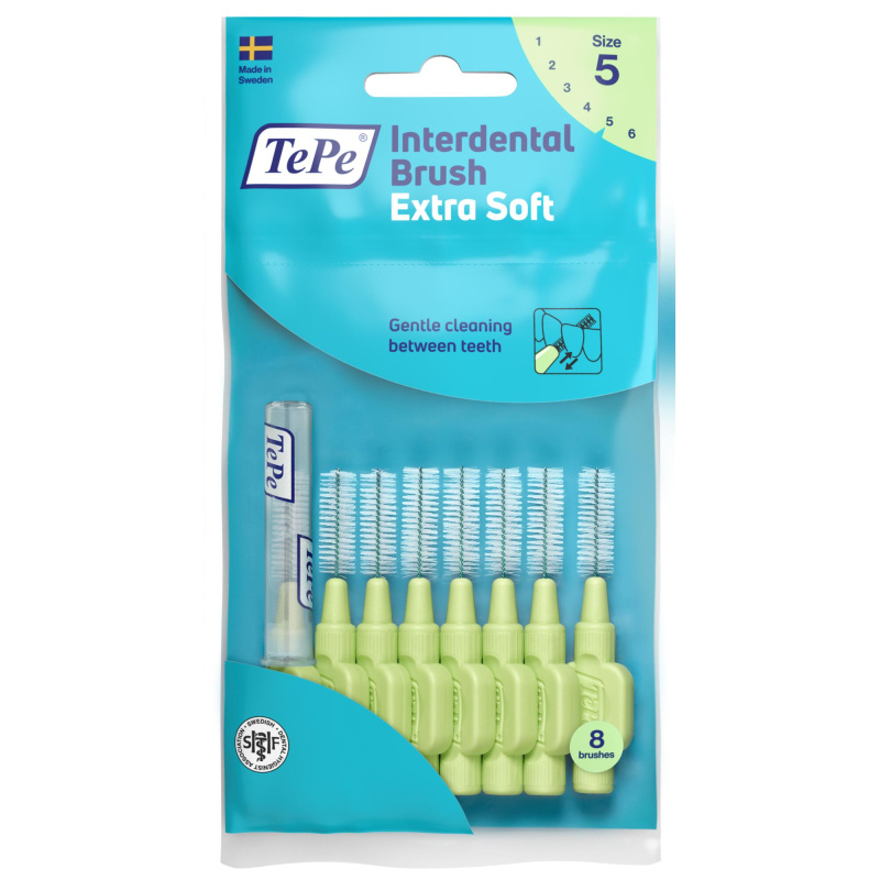 TePe Interdentaalharjad 0.8mm N8 x-soft