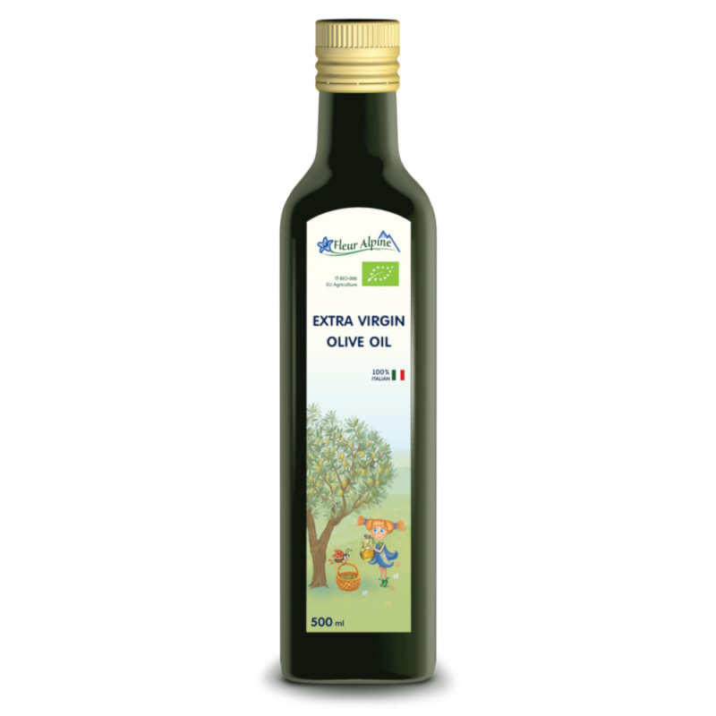 FLEUR ALPINE, ekologiškas pirmojo spaudimo alyvuogių aliejus, 500ml