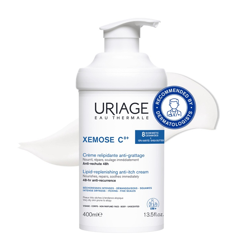 URIAGE, XEMOSE C8+ uniwersalny krem zmiękczający 400ml