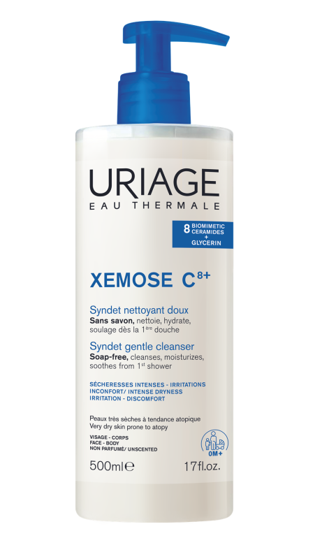 URIAGE, XEMOSE C8+ prausiklis veidui ir kūnui, 500ml