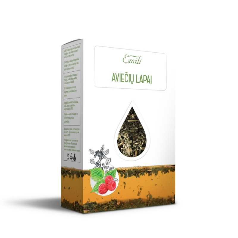 Aviečių lapai (f. Rubi Idaei) 40g Emili