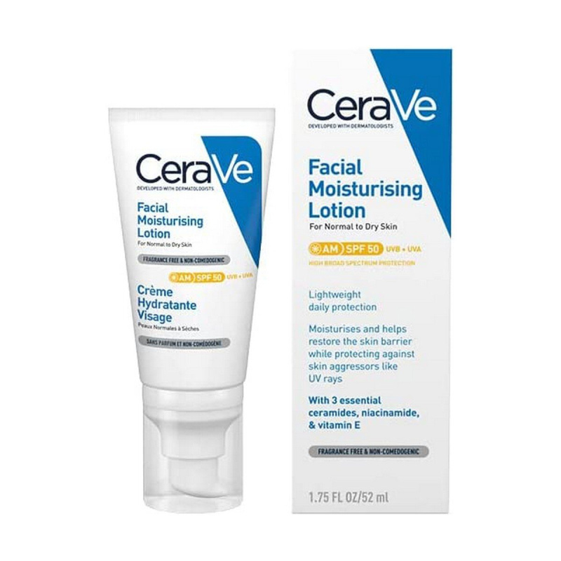 CeraVe Facial Moisturising Lotion SPF30 drėkinamasis veido kremas, 52 ml