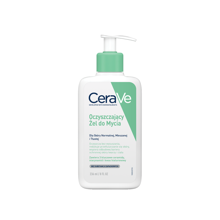 CERAVE, preparat myjący do twarzy i ciała 236 ml