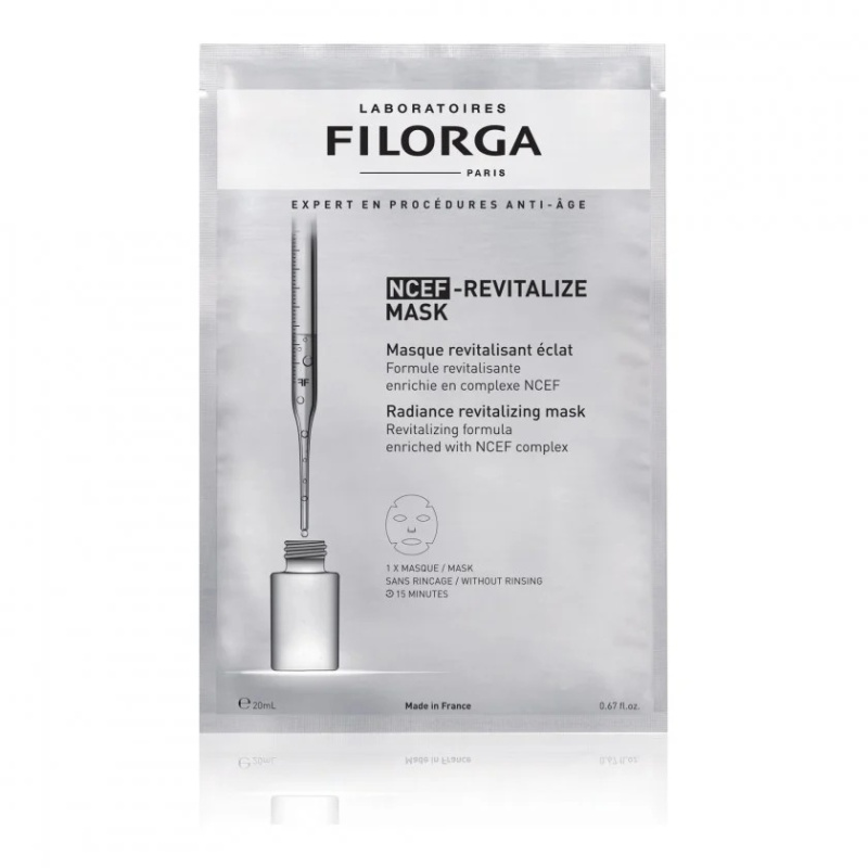 FILORGA, NCEF -REVITALIZE SHEET upiększająca maska w płachcie do twarzy, 1 szt.