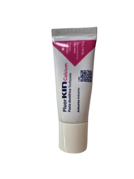 Mėg. KIN Dantų pasta FLUOR CALCIUM vaikams, 10ml