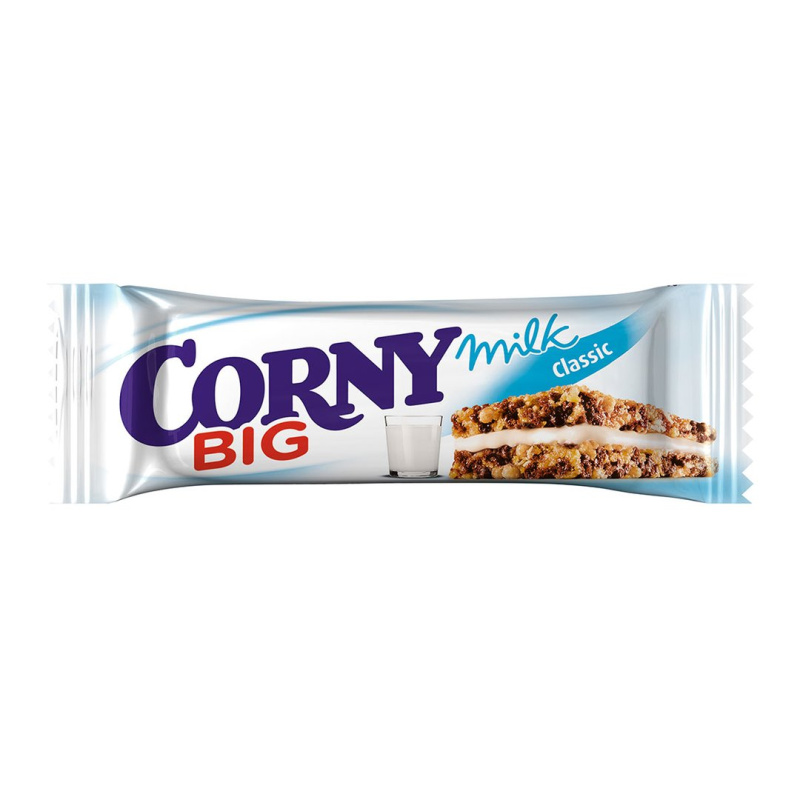 Javainis CORNY BIG MILK su pieniniu pertepimu, 40g