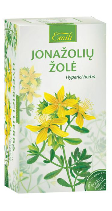 Jonažolių žolė (h. Hyperici) 1,5g N20 Emili