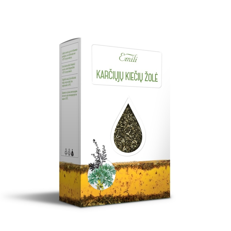 Karčiųjų kiečių žolė (h. Absinthii) 40g Emili