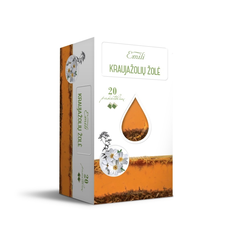 Kraujažolių žolė (h. Millefolii) 1,5g N20 Emili