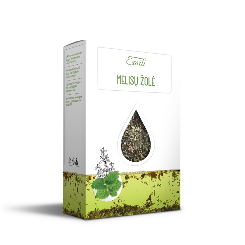 Melisų žolės (h. Melissae) 40g Emili