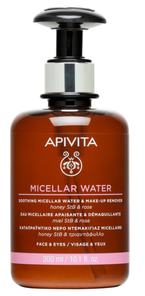 APIVITA, puhastav mitsellaarvesi, 300 ml