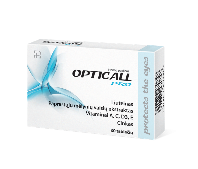OPTICall PRO food supplement, N30