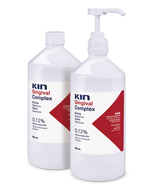 KIN GINGIVAL burnos skalavimo skystis, 2x1L