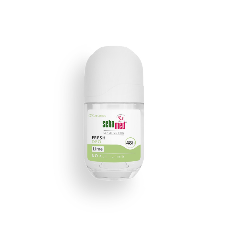 SEBAMED, gaivus rutulinis dezodorantas DEO LIME, 50 ml