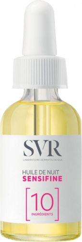 SVR, SENSIFINE naktinis veido aliejus, regeneruojamasis, 30ml