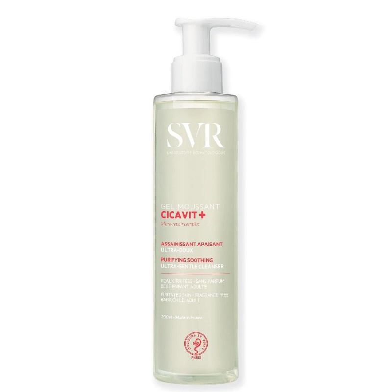 SVR, CICAVIT+ gentle cleanser, 200ml