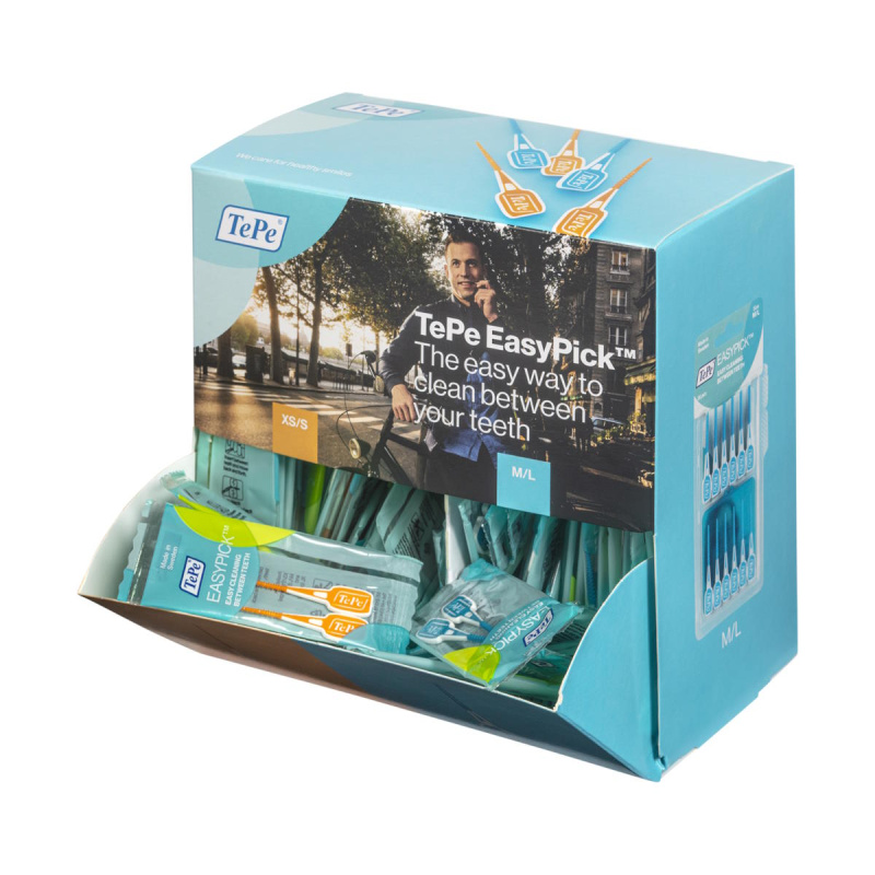 Mėg. TEPE, dantų krapštukai EasyPick Mix XS/S ir M/L