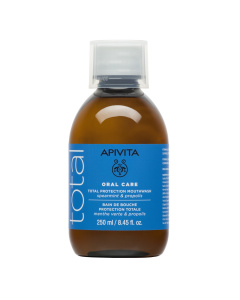 APIVITA, Total Protection burnos skalavimo skystis, 250ml