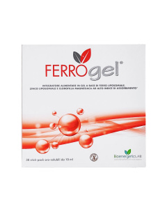 Maisto papildas su saldikliu FERROgel&reg;, 30 pak.