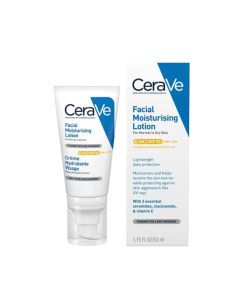 CeraVe Facial Moisturising Lotion SPF50 drėkinamasis veido losjonas, 52 ml