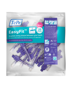 TePe, tarpdančių &scaron;epetėliai EasyFit M/L, 25 vnt., mai&scaron;elis