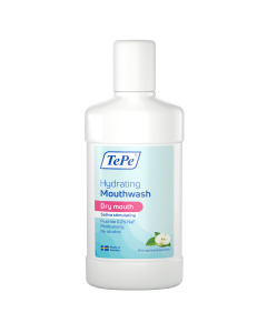 TePe, drėkinamasis burnos skalavimo skystis sausai burnai, obuolių-mėtų skonio, 500ml