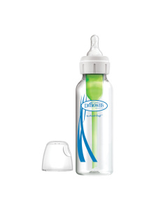 DR.BROWN'S stiklinis buteliukas OPTIONS+ siauru kakleliu, 250ml