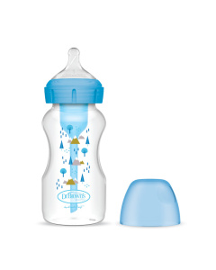 DR.BROWN'S plastikinis buteliukas OPTIONS+ plačiu kakleliu, 270ml, ALPINE