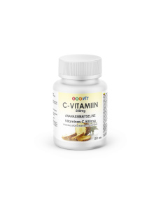 Vitaminas C 500mg tab. N50 (ABC Vit), ananasų skonio
