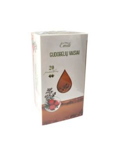 Gudobelių vaisių arbata (fr. Crataegi) 1,5g N20 Emili
