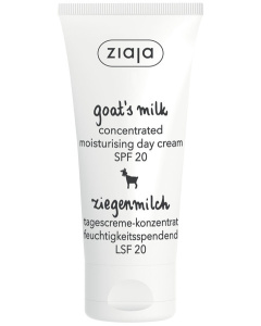 ZIAJA, ožkų pieno koncentruotas veido kremas SPF20, 50ml