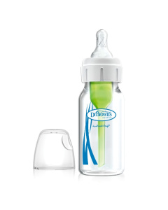 DR.BROWN'S stiklinis buteliukas OPTIONS+ siauru kakleliu, 120ml