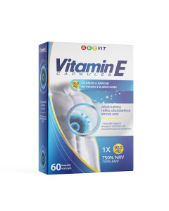 Vitaminas E kapsulės N60