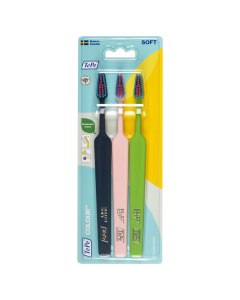 Dantų &scaron;epetėlis Select Colour 3 vnt., mink&scaron;tas, blisteris